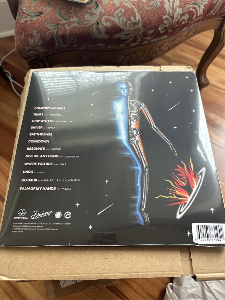 John Summit Comfort in Chaos - Chaos Red Edition Signed Vinyl - IN HAND