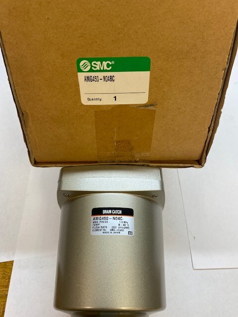 NEW SMC AMG450-N04BC WATER SEPARATORS