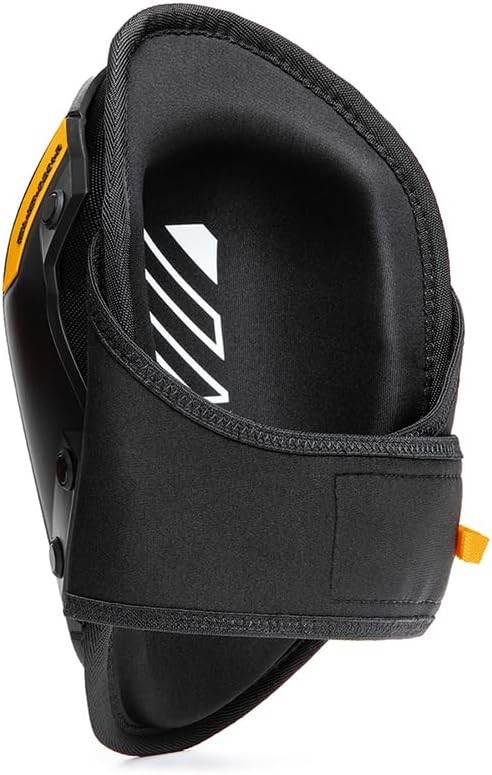 ToughBuilt GelFit Rocker Black Stabilization Knee Pads Heavy Duty TBL-KP-G201-R