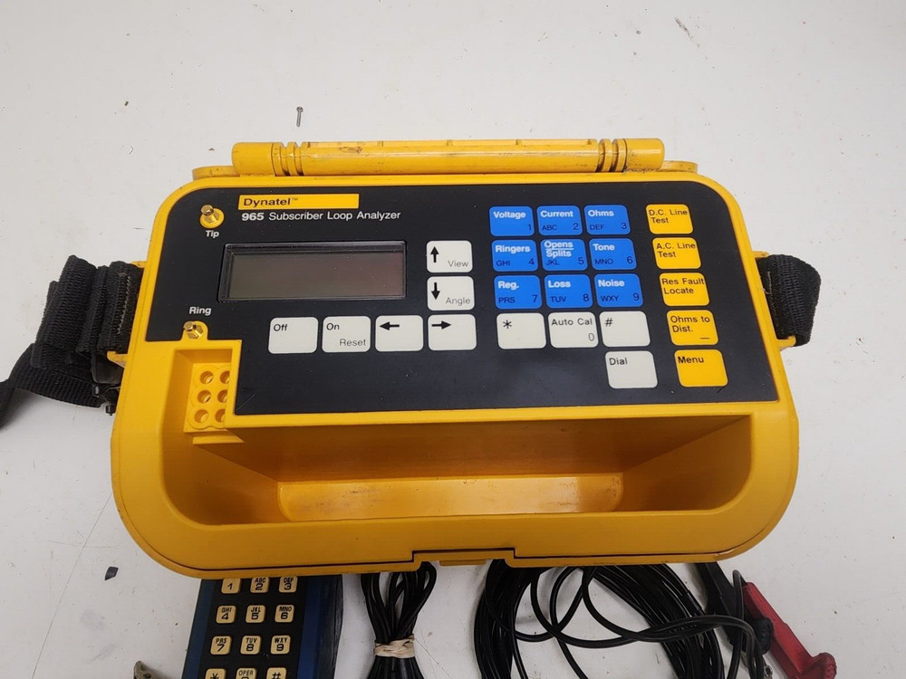 3M Dynatel 965 Subscriber Loop Analyzer & Butt Set for Line Testing