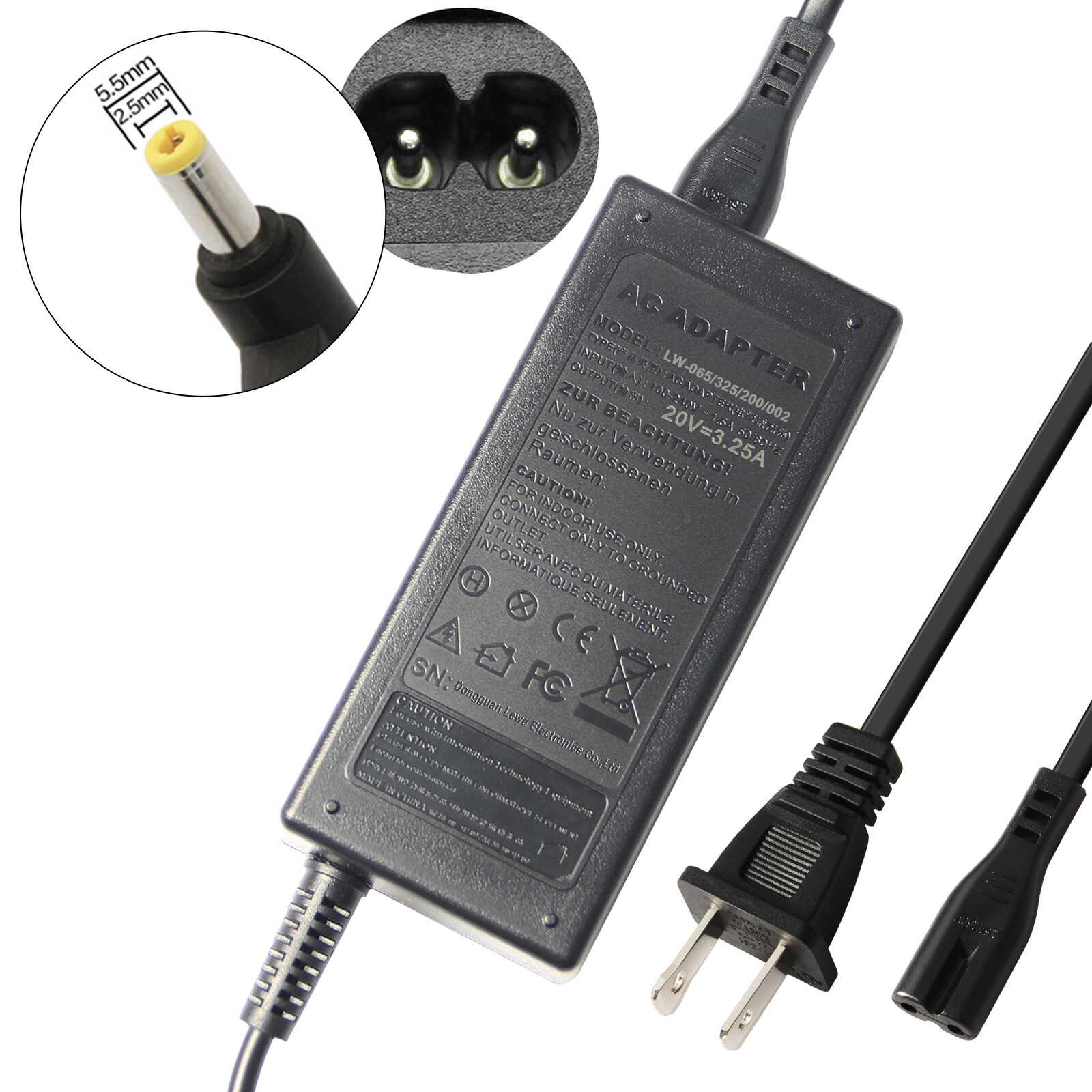 65W Power Adapter Charger Replacement for JBL Boombox Portable Wireless Speaker