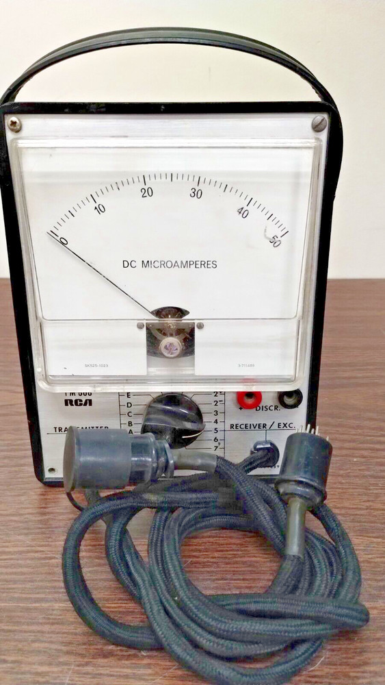 RCA TM868 Transmitter/Receiver Microamperes Meter - VINTAGE