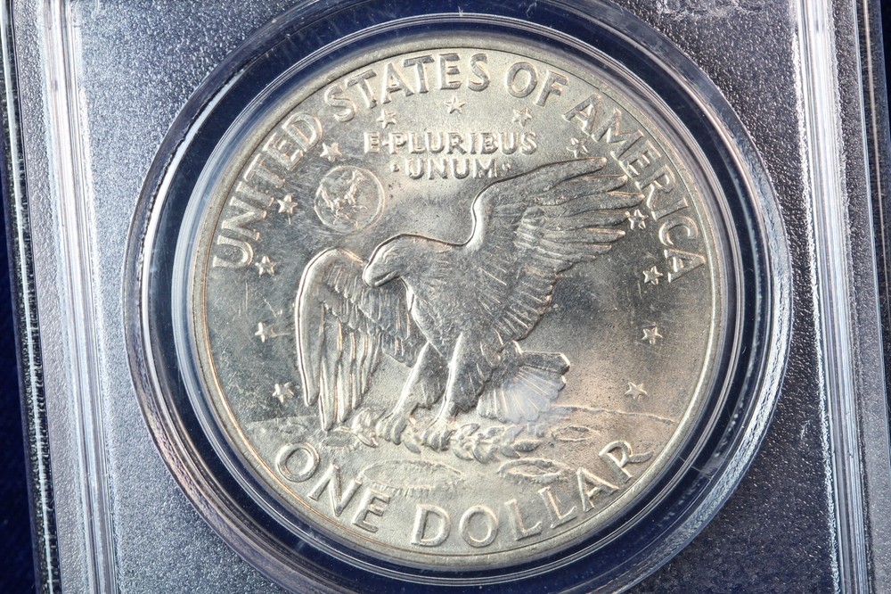 1971-D Eisenhower Dollar PCGS MS 65 4OX2