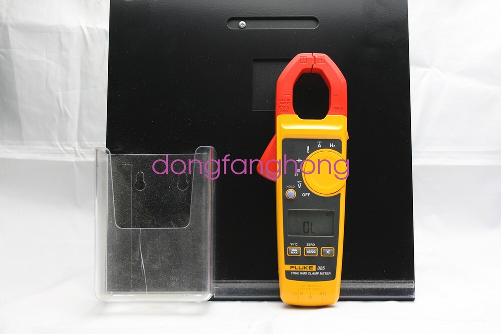 Fluke 325 True RMS AC DC Current and Voltage Tester Capacitance Clamp Frequency