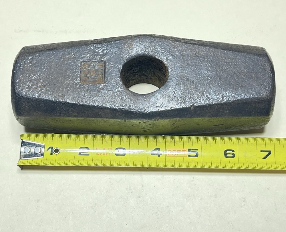 Vintage ATHA 8 Lb. Sledgehammer Head Used