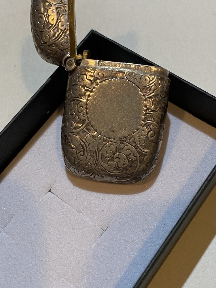 Antique Sterling Snuff Box