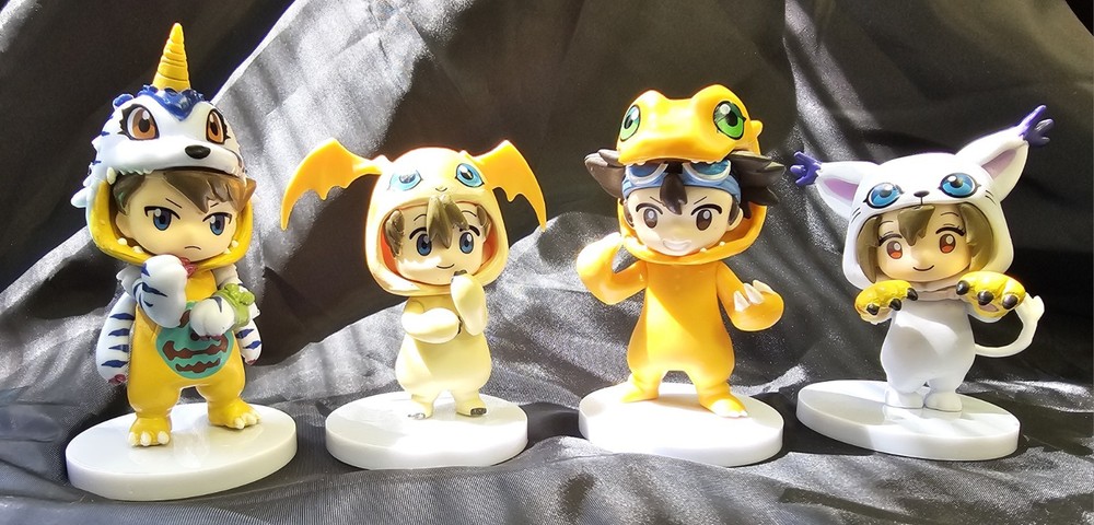Digimon Adventure Vol.1 CUTE 8 FIGURES SET (NO BOX)