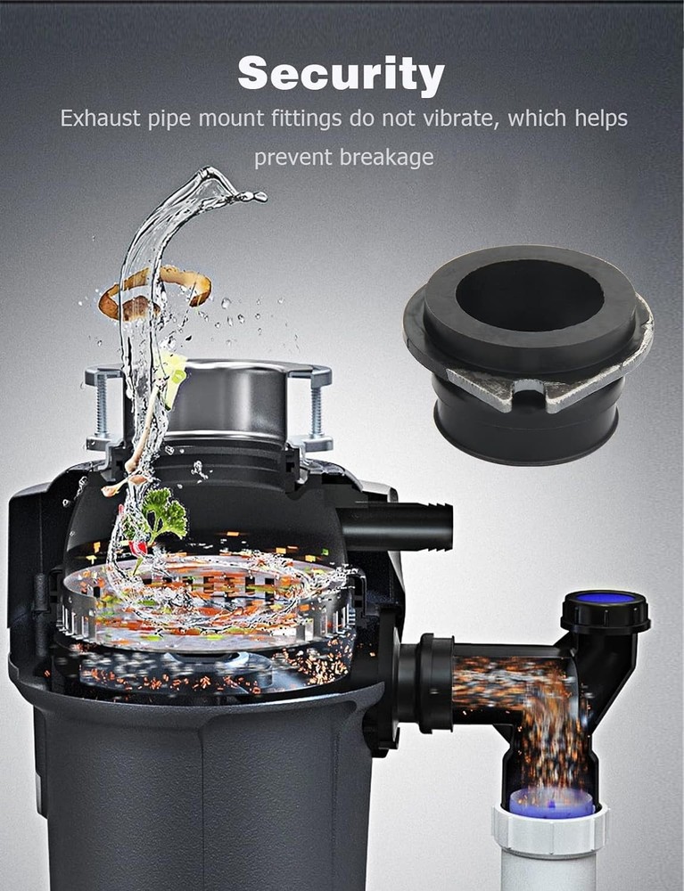 Flex Coupler 75499 Garbage Disposal Replacement Anti-Vibration Tailpipe Mount