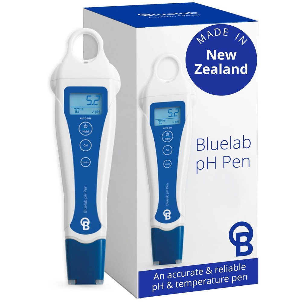 pH Pen - ± 0.1 pH Accurate, Durable Double Junction Probe, Waterproof & Float...