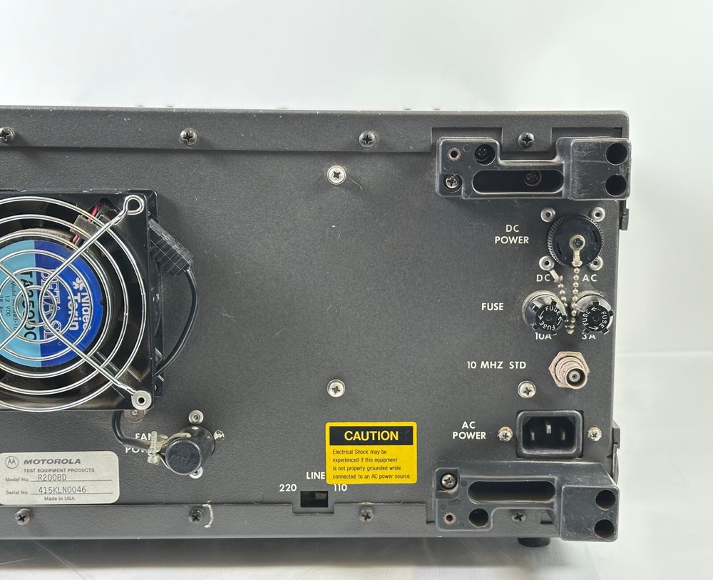 Motorola R2008D Communications System Analyzer