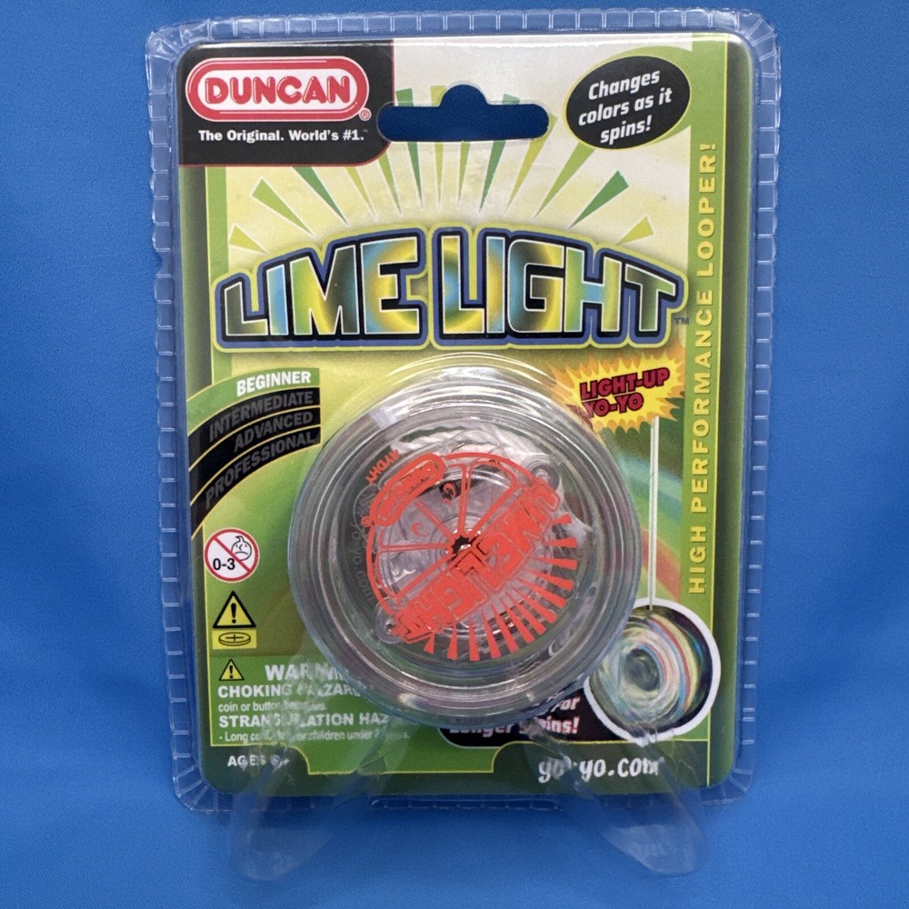 Duncan Limelight Light-Up Yo-Yo Beginner Level Yo-Yo LED Performance Transaxle