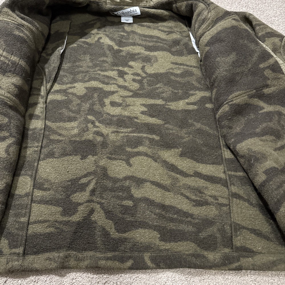 Columbia Gallatin Range Wool Blend Jacket Outfitter Camo XL
