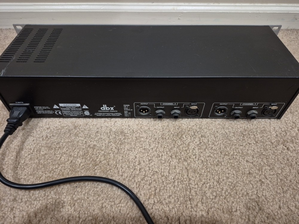 DBX 231s DBX231SV 2-Channel Graphic Equalizer