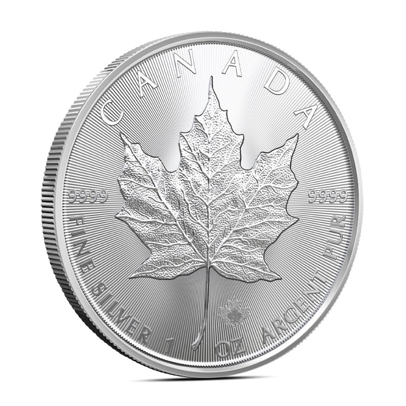 Lot of 3 Silver 2026 Canada 1 oz .9999 Silver Maple Leaf $5 Coins