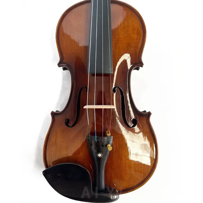 Flame Solid Maple And Spruce Professional Violin instrument 4/4