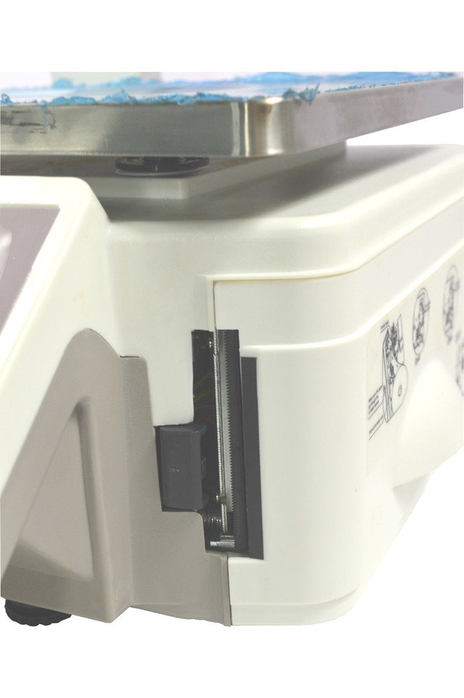 Supermarket Digital Price Computing Scale Thermal Printer 110V 30lb