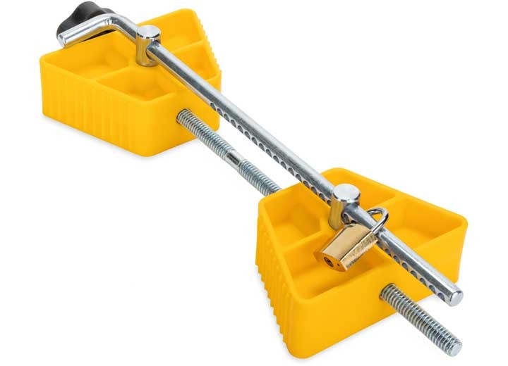 Camco 44653 Small Wheel Stop w/Locking Feature