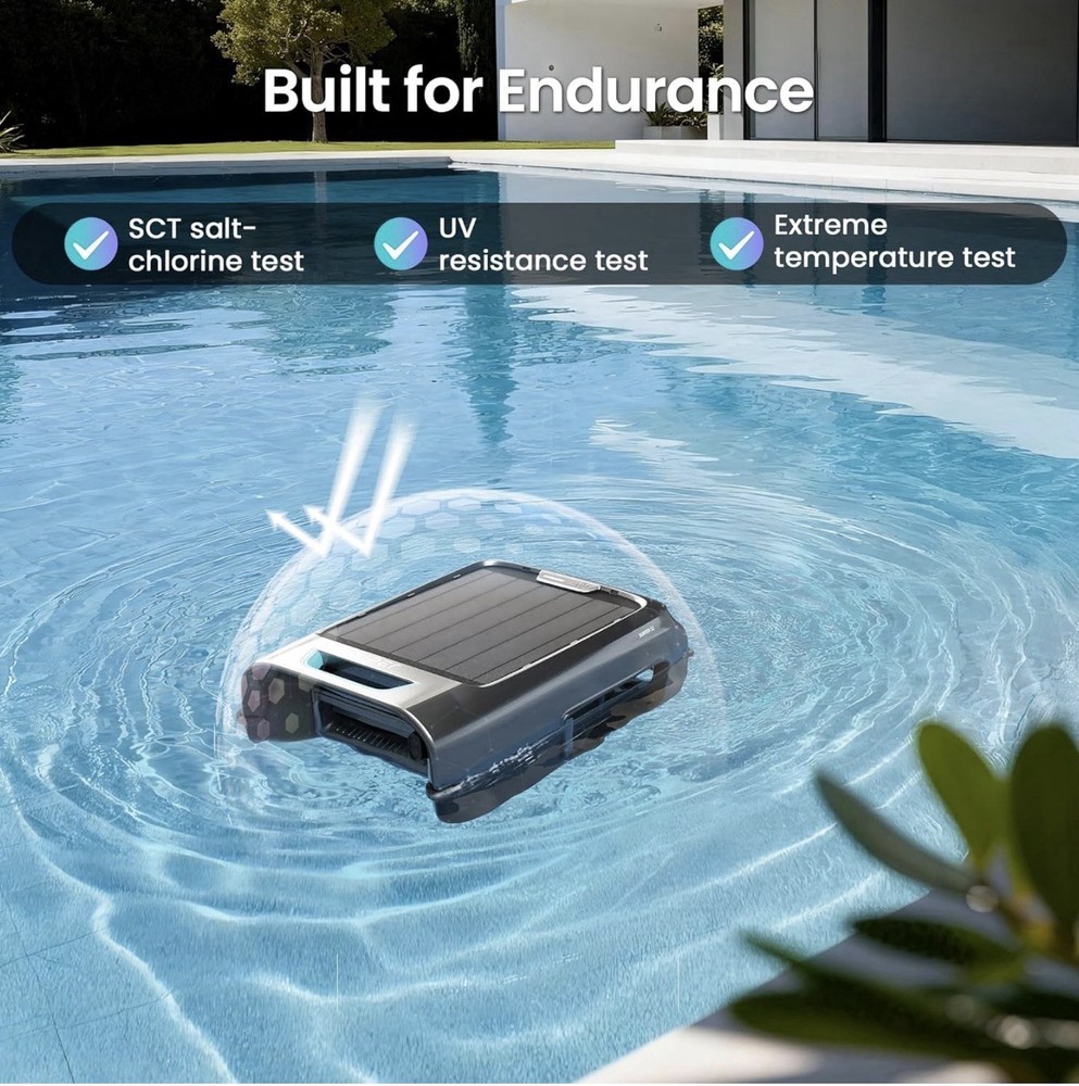 AIPER Ecosurfer S2 Solar Powered Surface Skimmer Robot