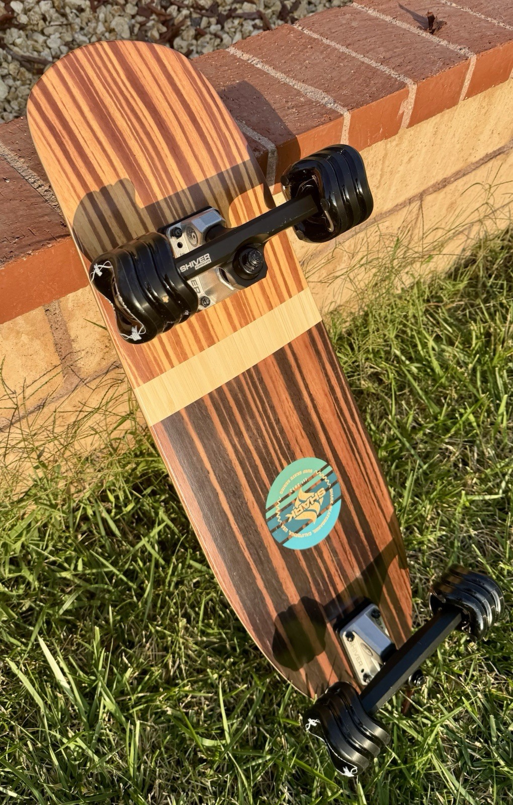 Carve Life Surfskate Comes with 72mm DNA Shark Wheels. MADE IN USA.