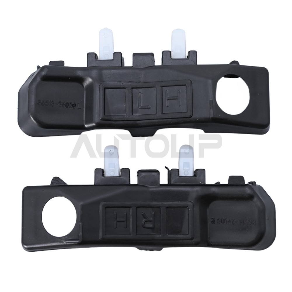 2Pcs Bumper Bracket Set For 2012-2017 Hyundai Veloster Front Left & Right Side