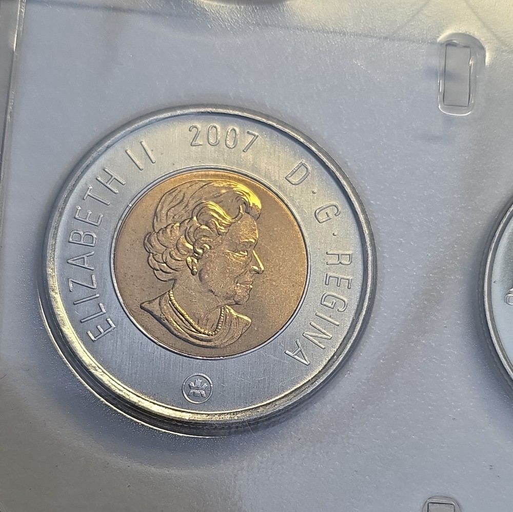 1 Cent - 2 Dollars 2002-2007 Excellent Condition Coins Set Canada
