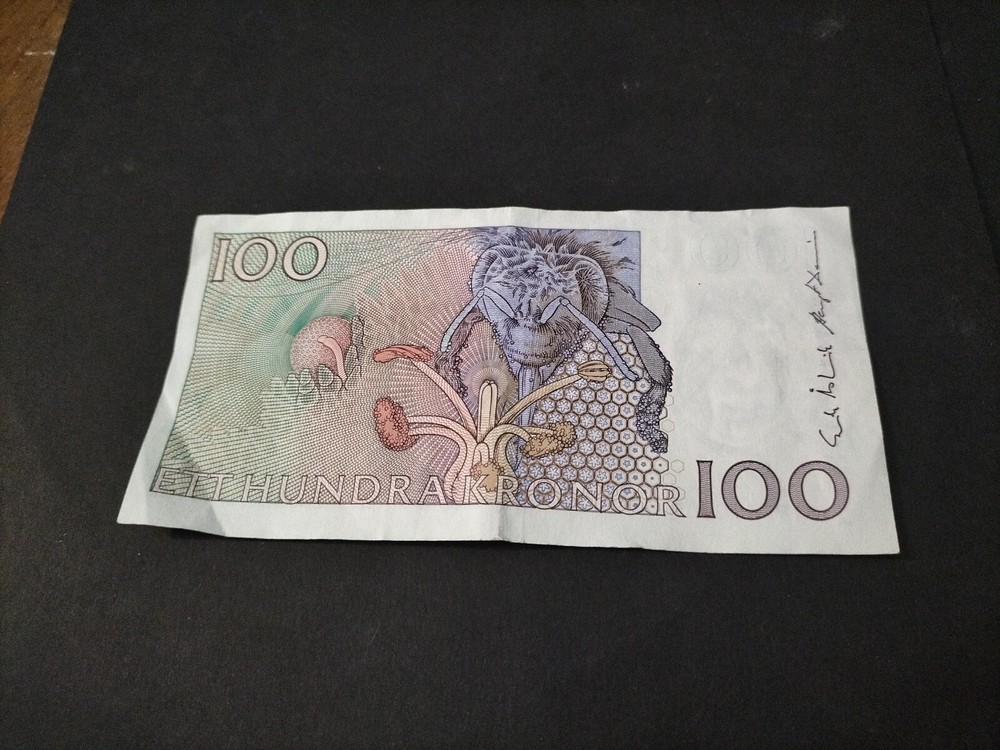 Sweden 100 Kronor no security band