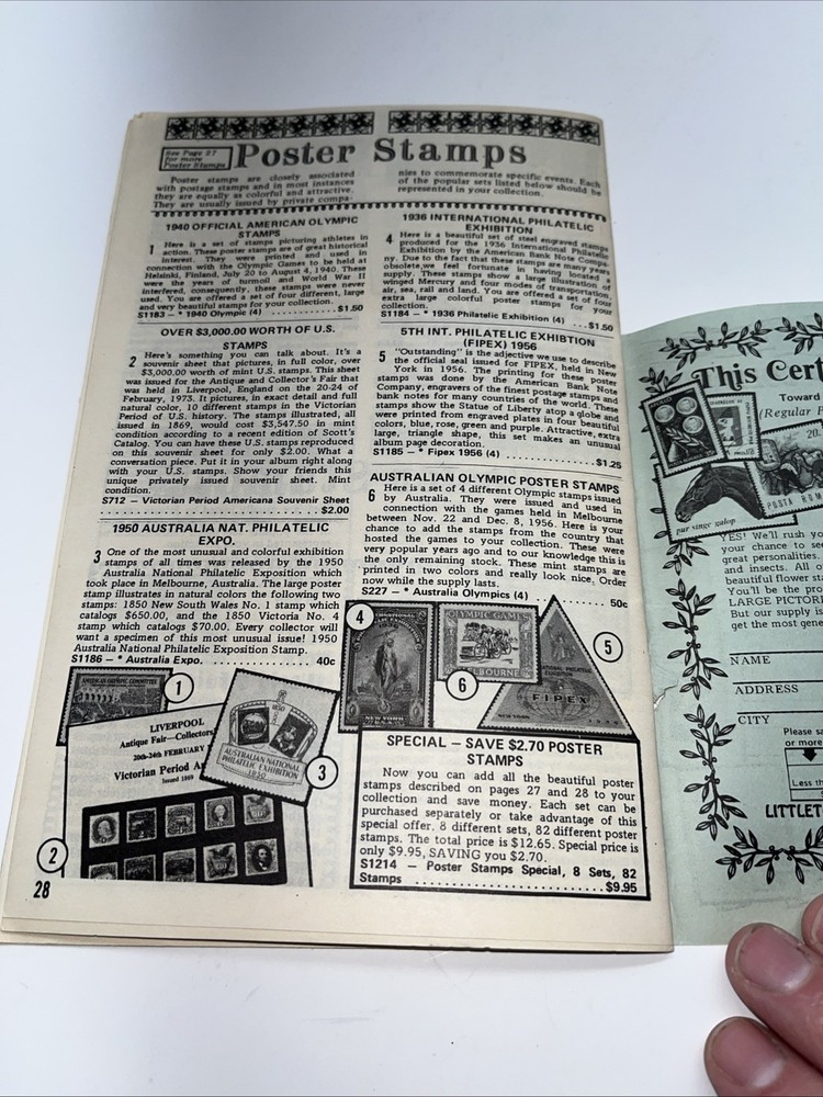 Stamp & Supples Booklet 1976-1977