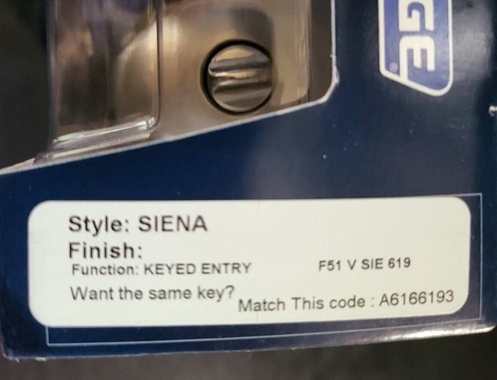 Schlage Sienna Door Knob