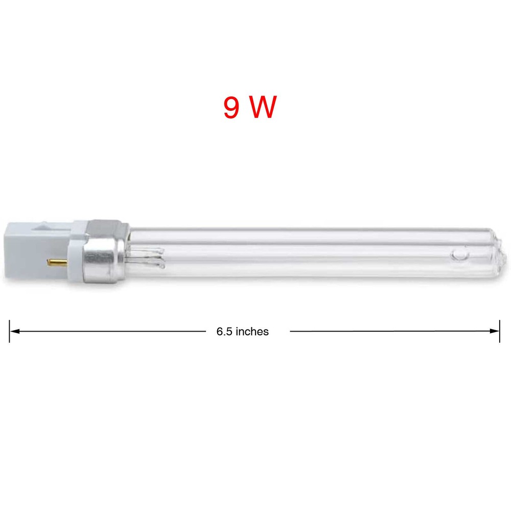 9W Germicidal UVC Bulb for Killing Bacteria, Virus, Micro-Organisms