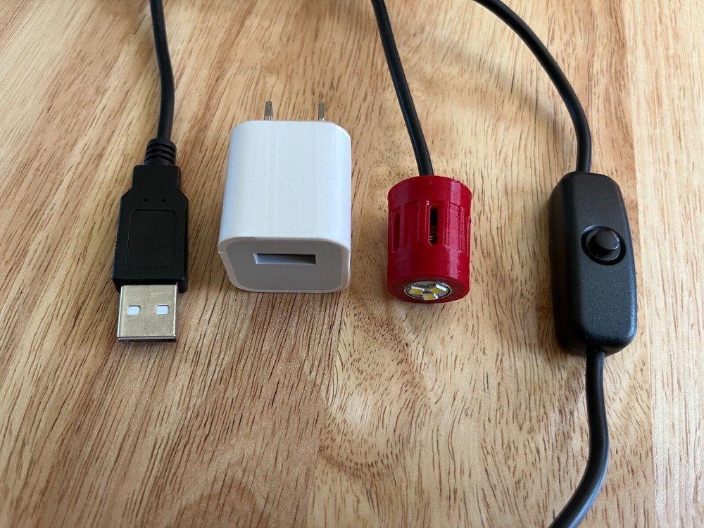 WORK LIGHT KIT for LEE LOADMASTER PRESS W/SWITCH AND POWER SUPPLY SOLUTION