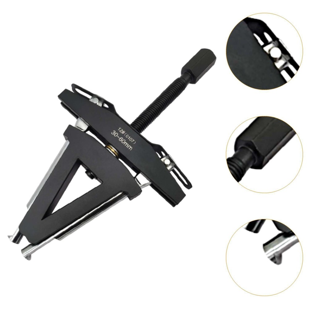 Bearing Puller Tool Black Sturdy Heavy Duty Professional Gear Puller Set