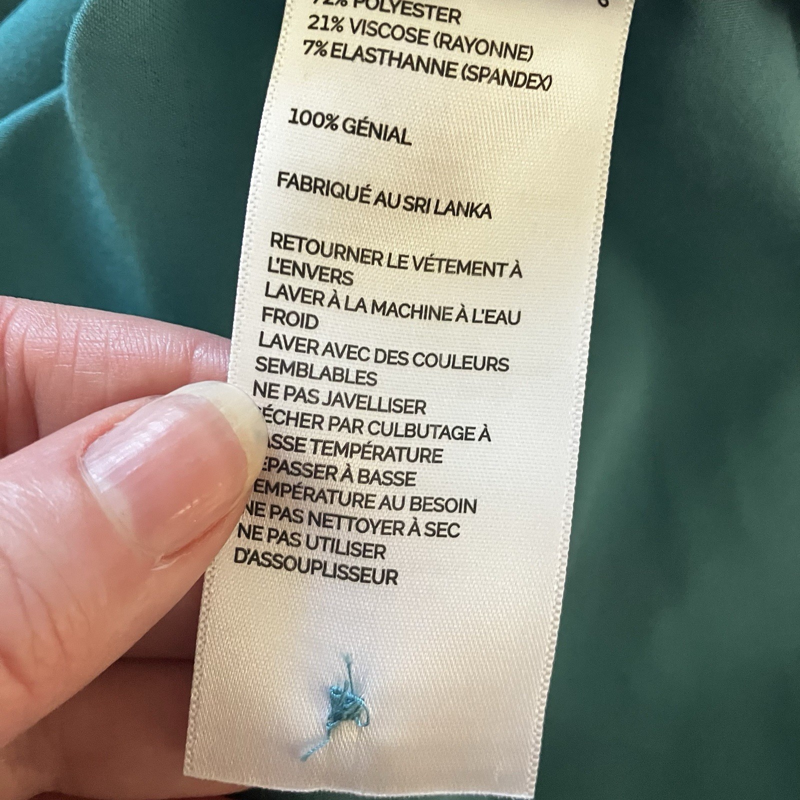 Figs Rafaela Size Medium Oversized Scrub Top Sleeveless Green Marine Cactus