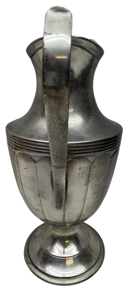 Vintage Silver-Tone Pitcher for Wine or Water