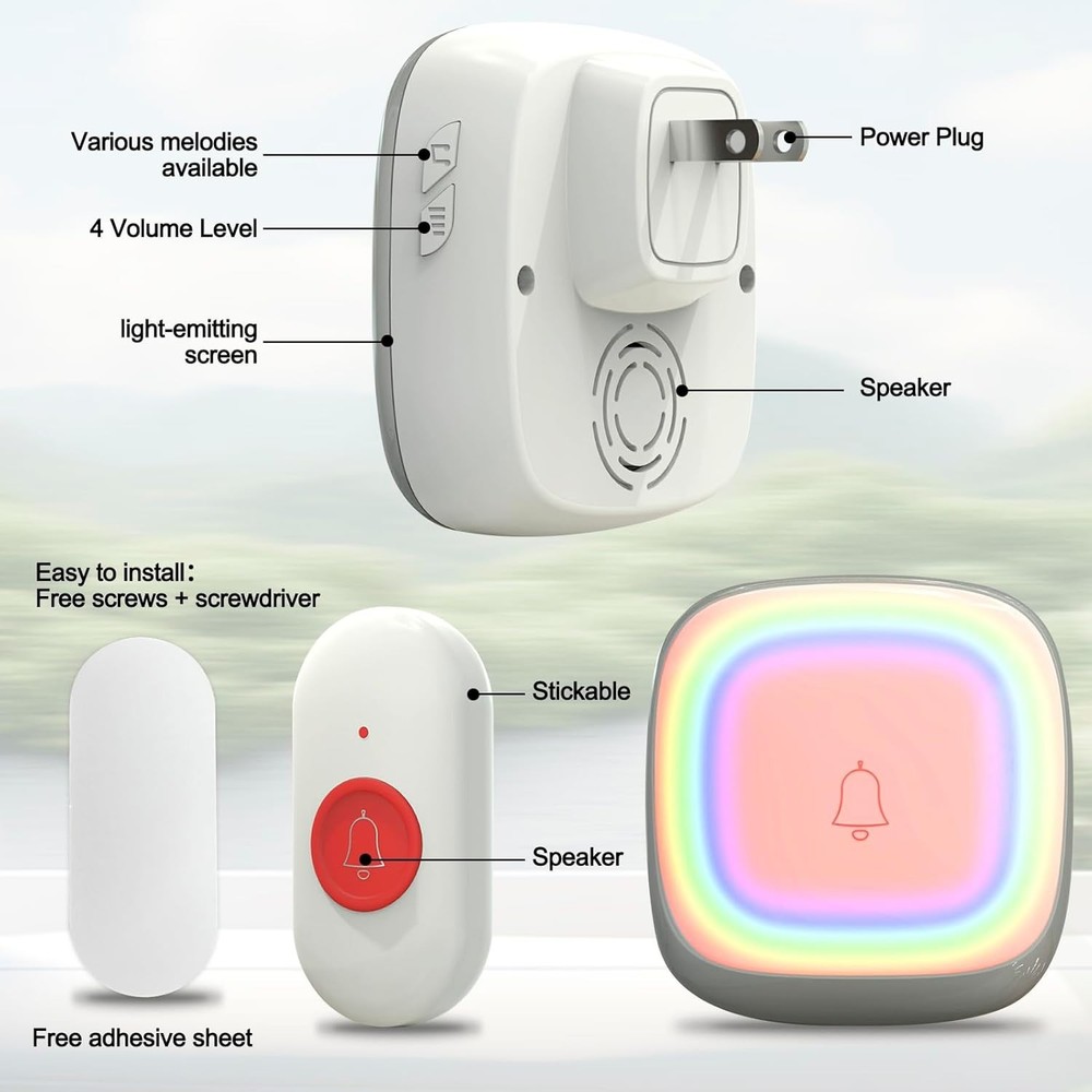 Touch-Controlled Panic Button with Long Range and Loud Alert for Home Safety