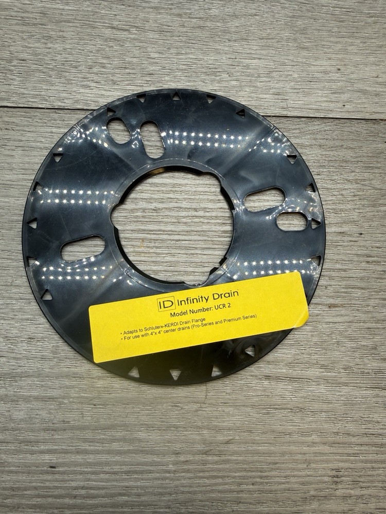 Infinity Drain UCR 2 Universal 2'' Ring in ABS