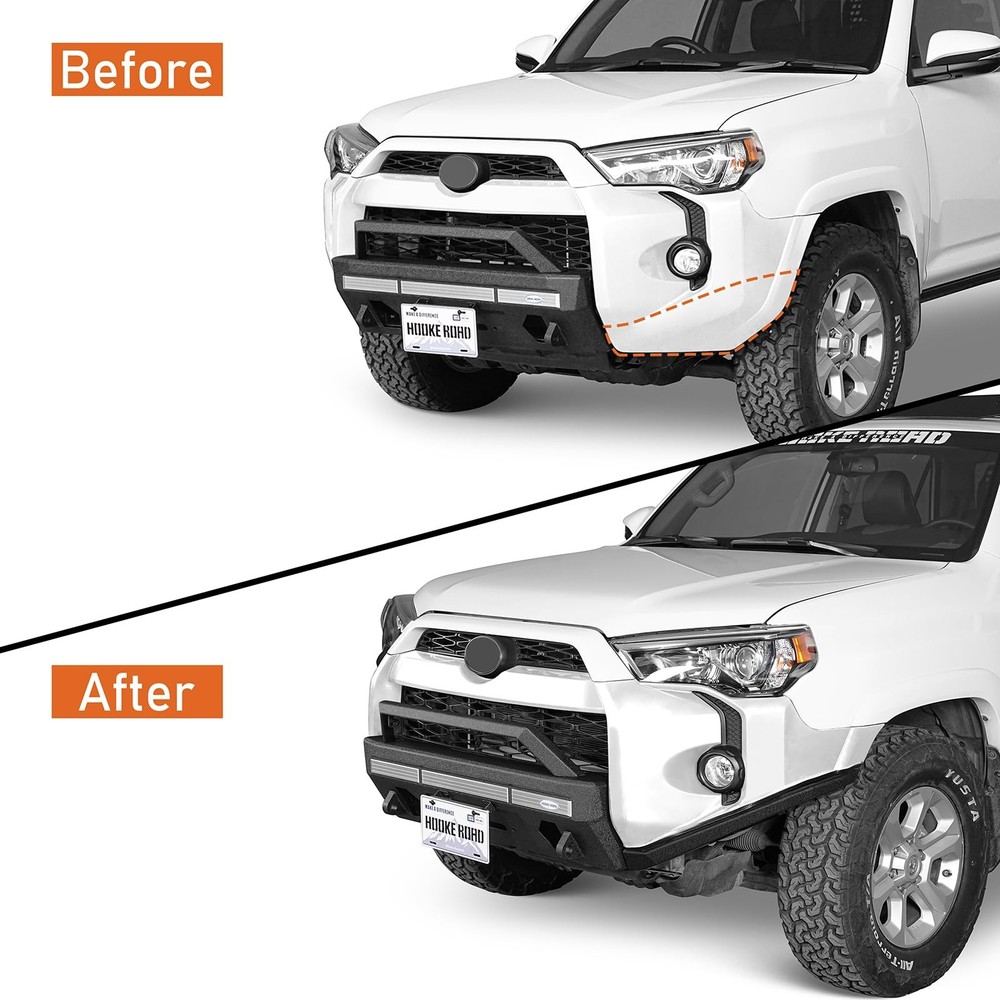 4Runner Viper Cut High Clearance Additions Compatible Front Stubby Bumper