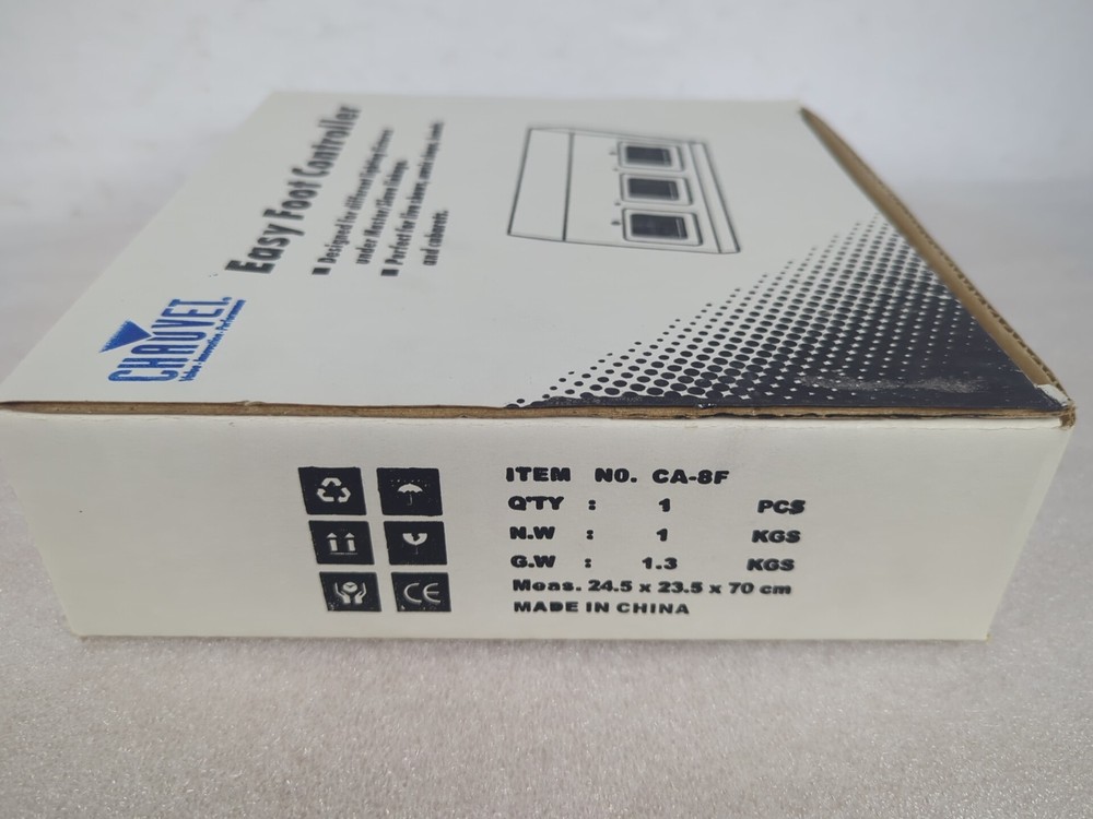 Chauvet CA-8F Easy Foot Controller For Preprogrammed Light Shows