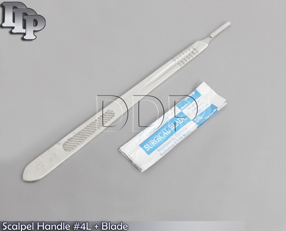 Scalpel Handle 4L+10 Balde # 23 Surgical Instruments