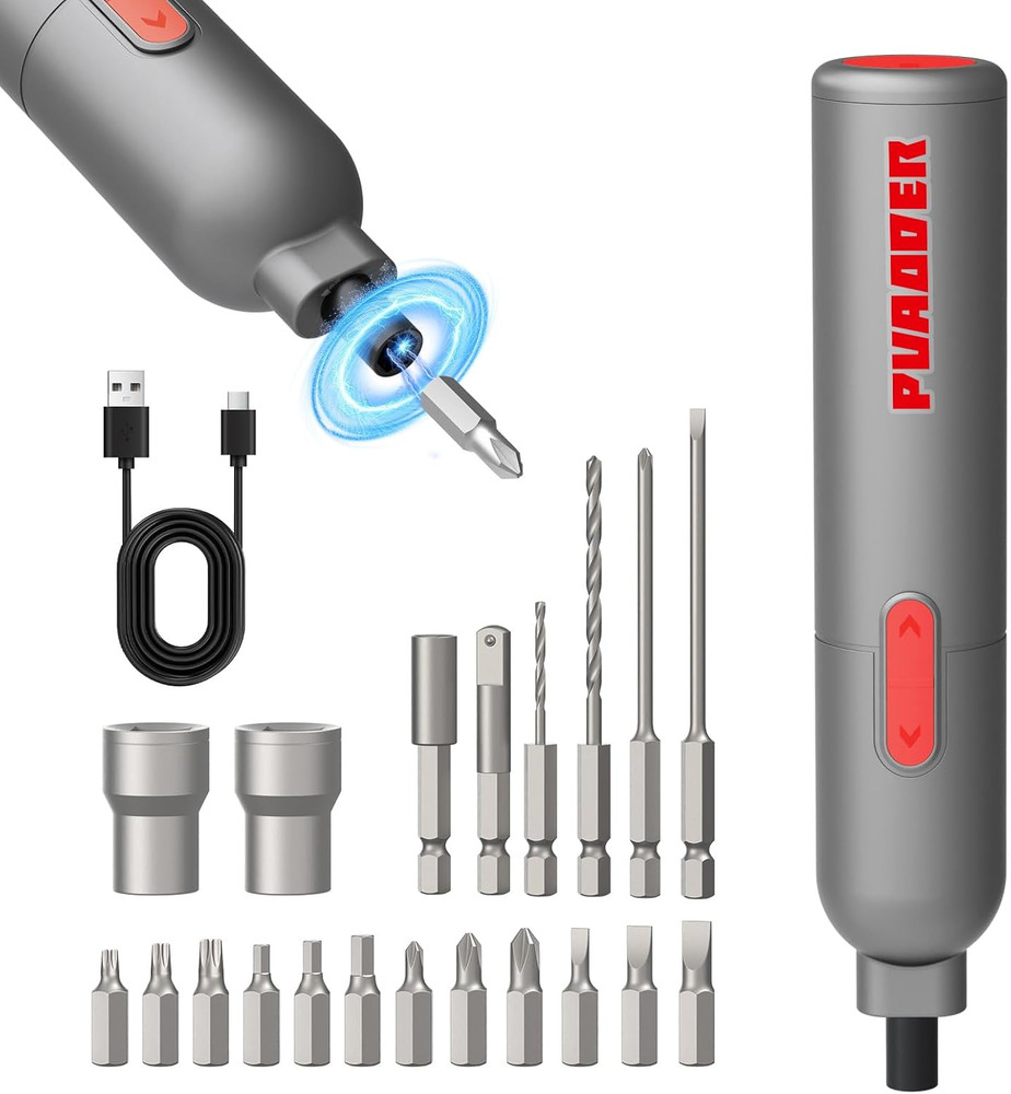 Electric Screwdriver Cordless,3.6V Screwdriver Set Rechargeable,Multitool Magnet