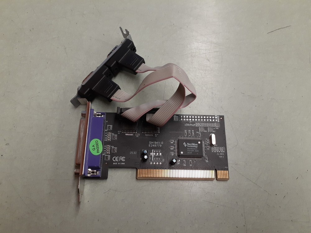 Genuine Syba PCI-IO9835-2S1P-2 PCIe Parallel Interface Card