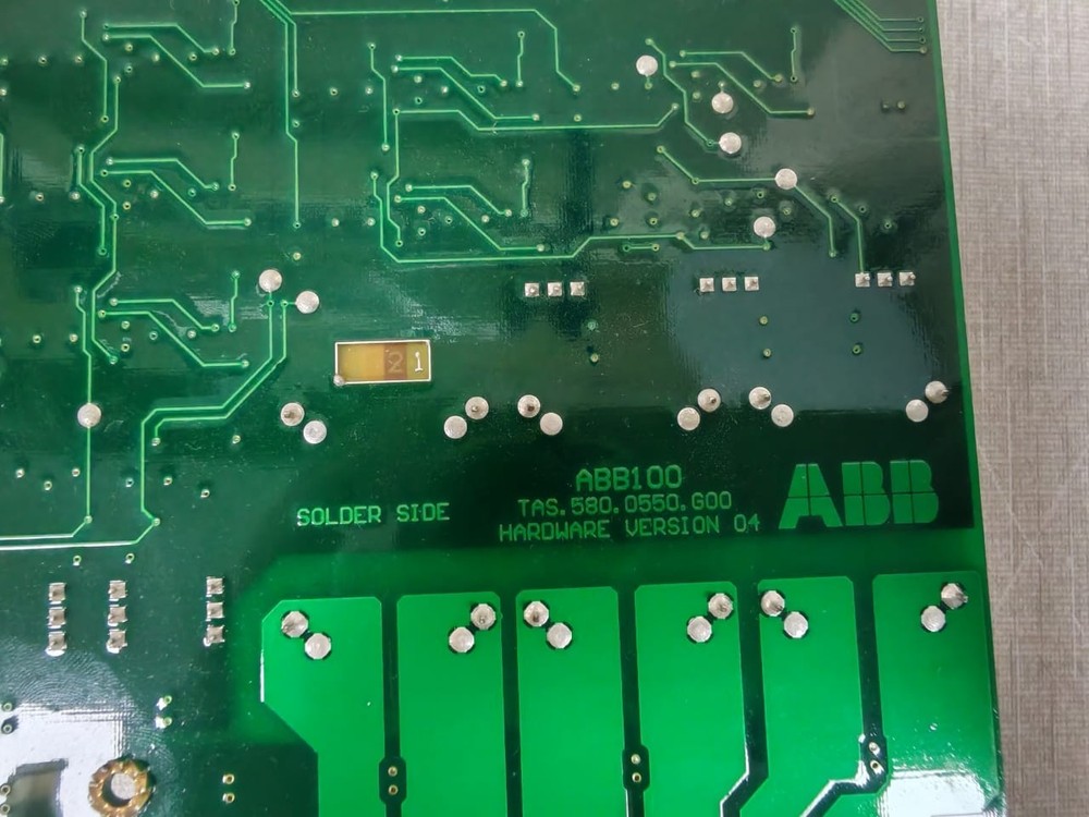 ABB 100 TAS.580.0550.G00 HARDWARE VERSION 04 BOARD ABB100