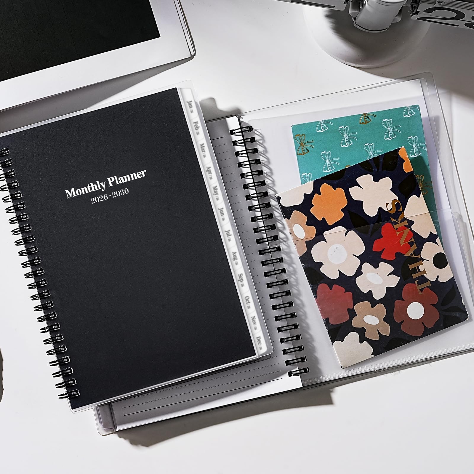 2026-2030 Monthly Planner/Calendar - 5 Year Planner 2026-2030 with Tabs, Jan ...