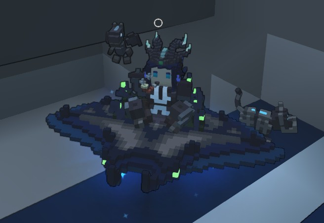 Trove Mount Blue Manta Ray