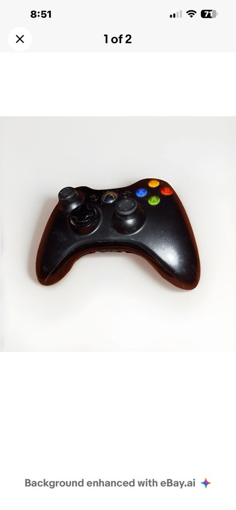 Nyko Tech86074 Charge Base for Xbox 360 Black + Xbox 360 Wireless Controller
