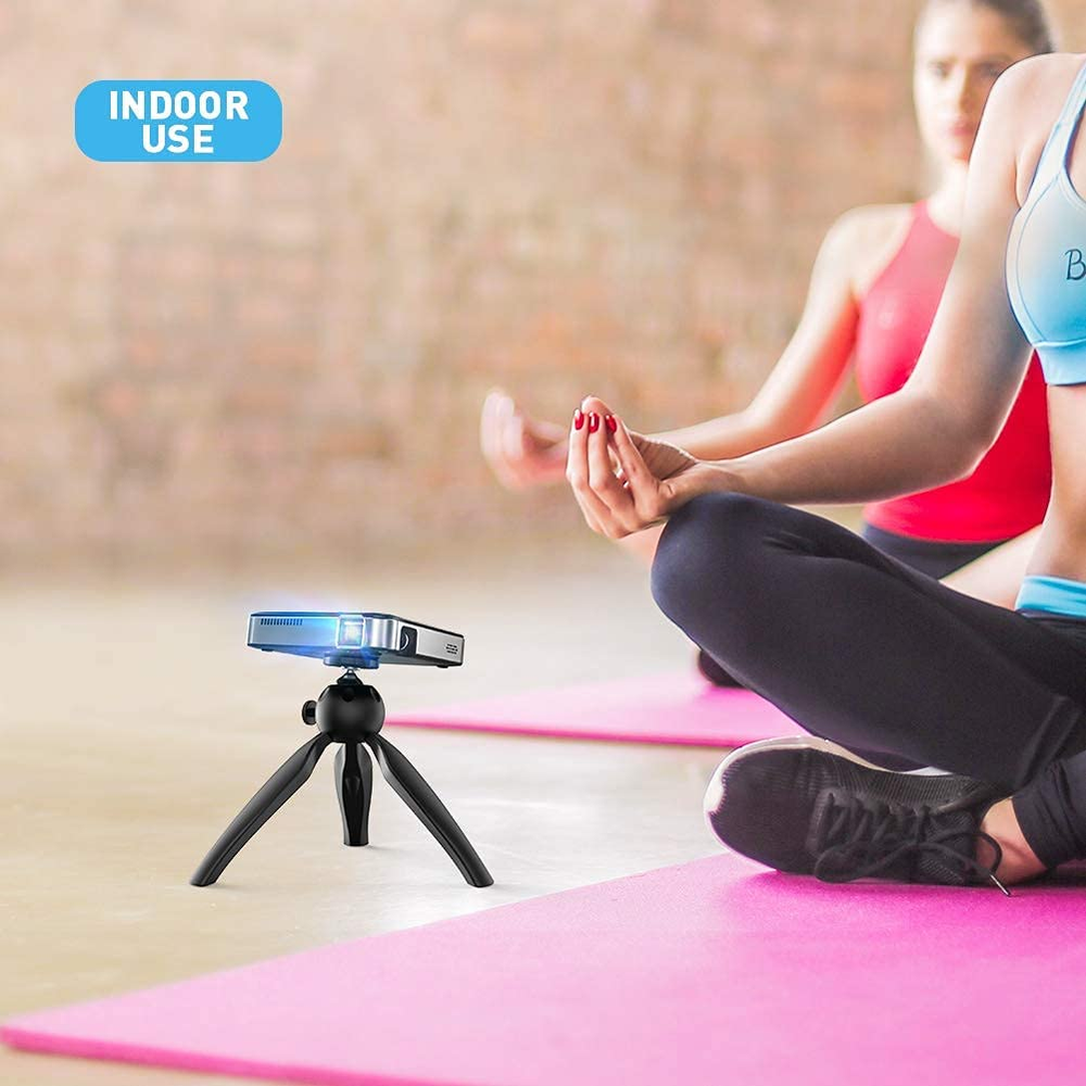 Mini Projector Tripod Projector Stand 360° Metal Rotatable Ball Head For Camera