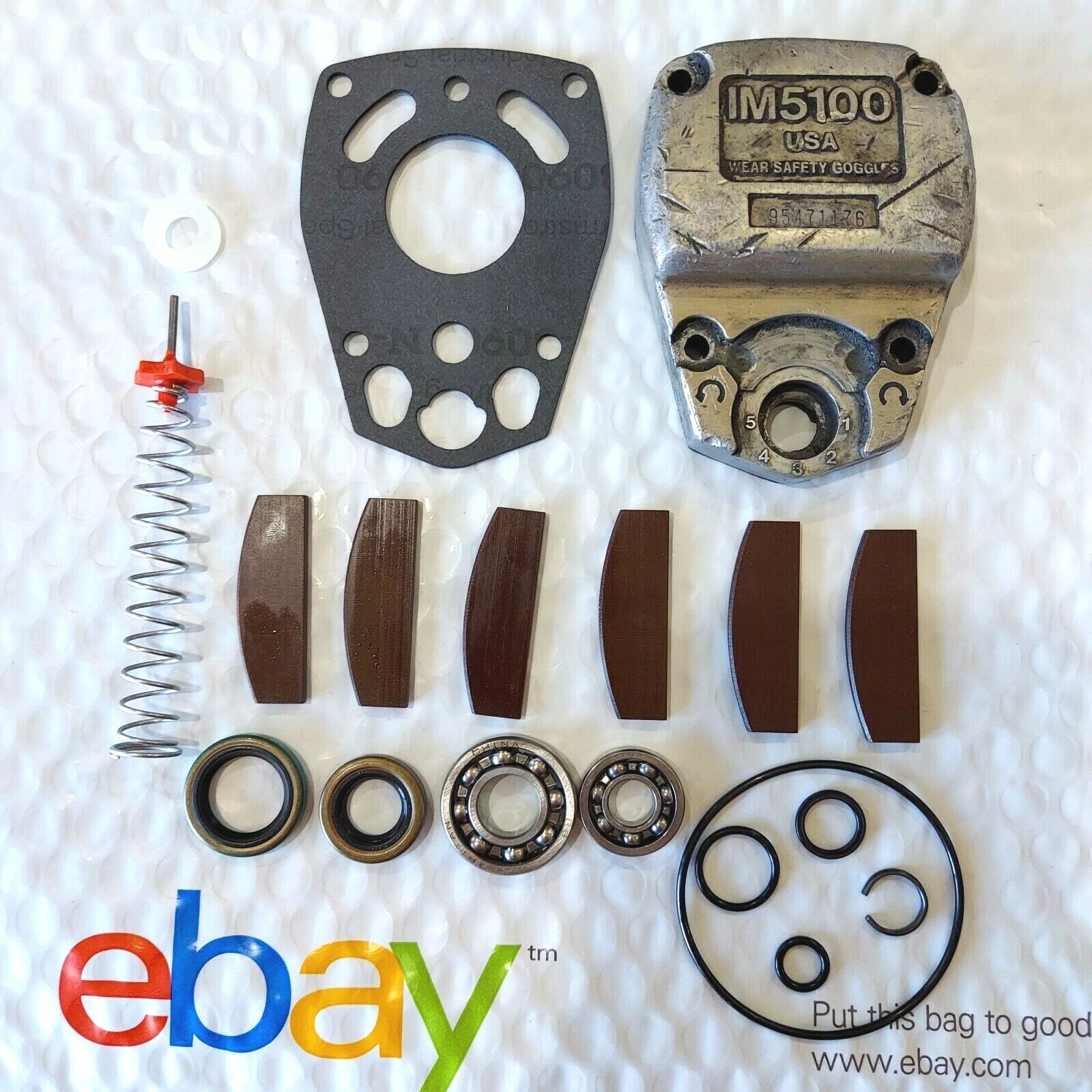 SNAP ON IM5100 TUNE UP KIT & SIOUX 4035 MODEL LOOK AT BACK COVER SAMPLE PHOTO