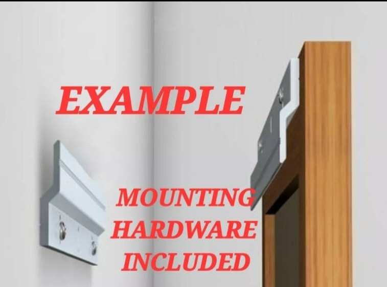 Rustic Concealed Handgun Battle Flag Cabinet Wall Mount w/ Hidden Lock