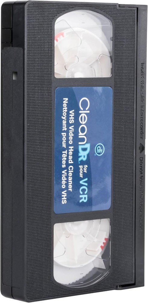 CleanDr VHS Video Head Cleaner, Dry Technology - No Fluid Required