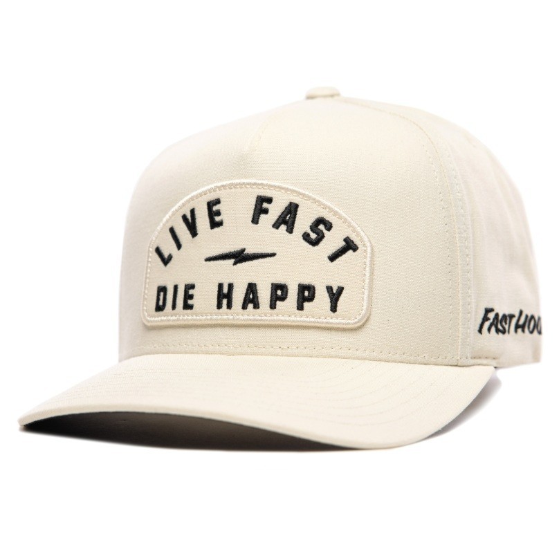 Fasthouse Wired Hat - One Size Fits All - Chalk