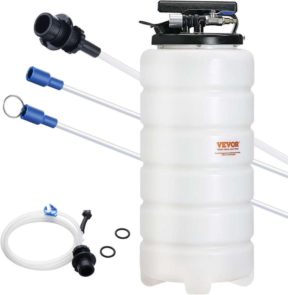 15L Pneumatic/Manual Oil Extractor Pump for Efficient Automotive Fluid Changes